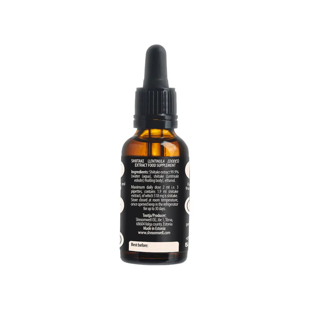 Shroomwell shiitake extract (30 ml) - supplement