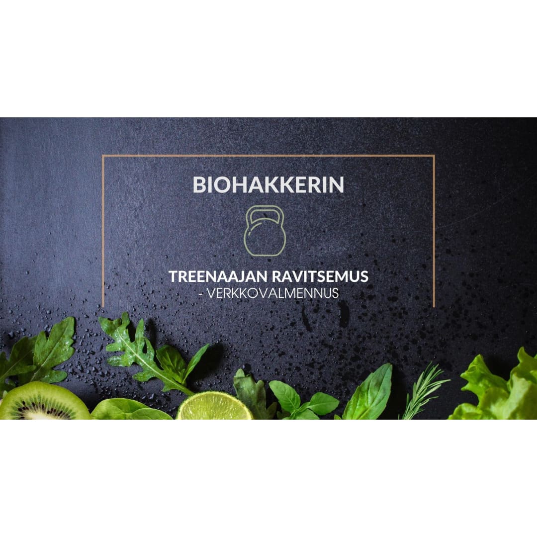 Treenaajan ravitsemus -verkkovalmennus - online course