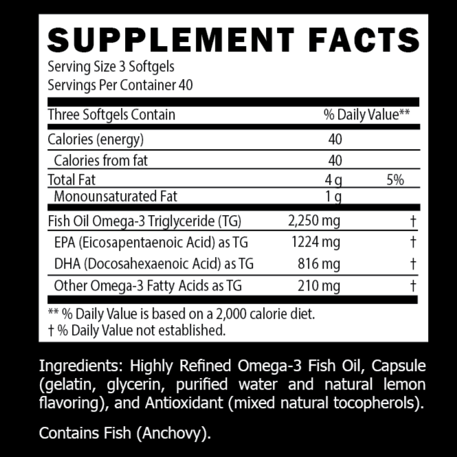 Intelligent Labs Omega 3 (120 kaps)