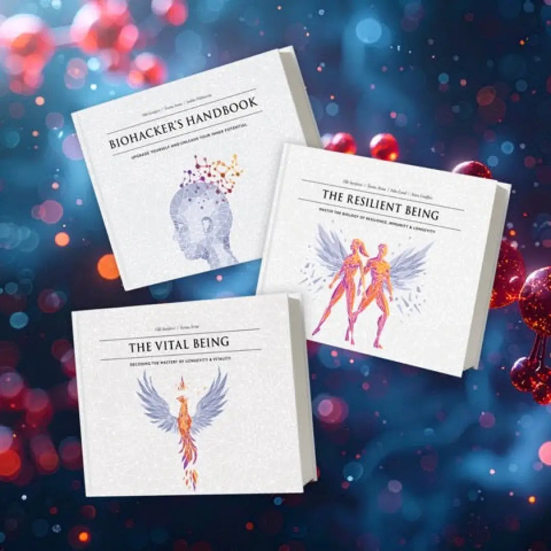 The vital being + resilient + biohacker´s handbook (bundle)