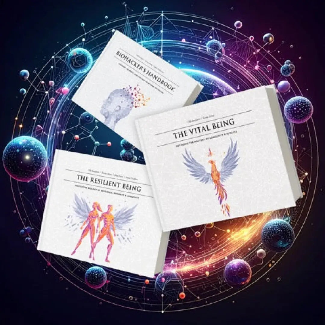 The vital being + resilient + biohacker´s handbook (bundle)